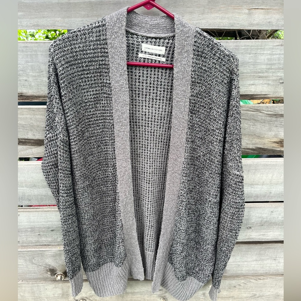 Urban Outfitters Grandpa Cardigan Women’s Size XS Grey/Black